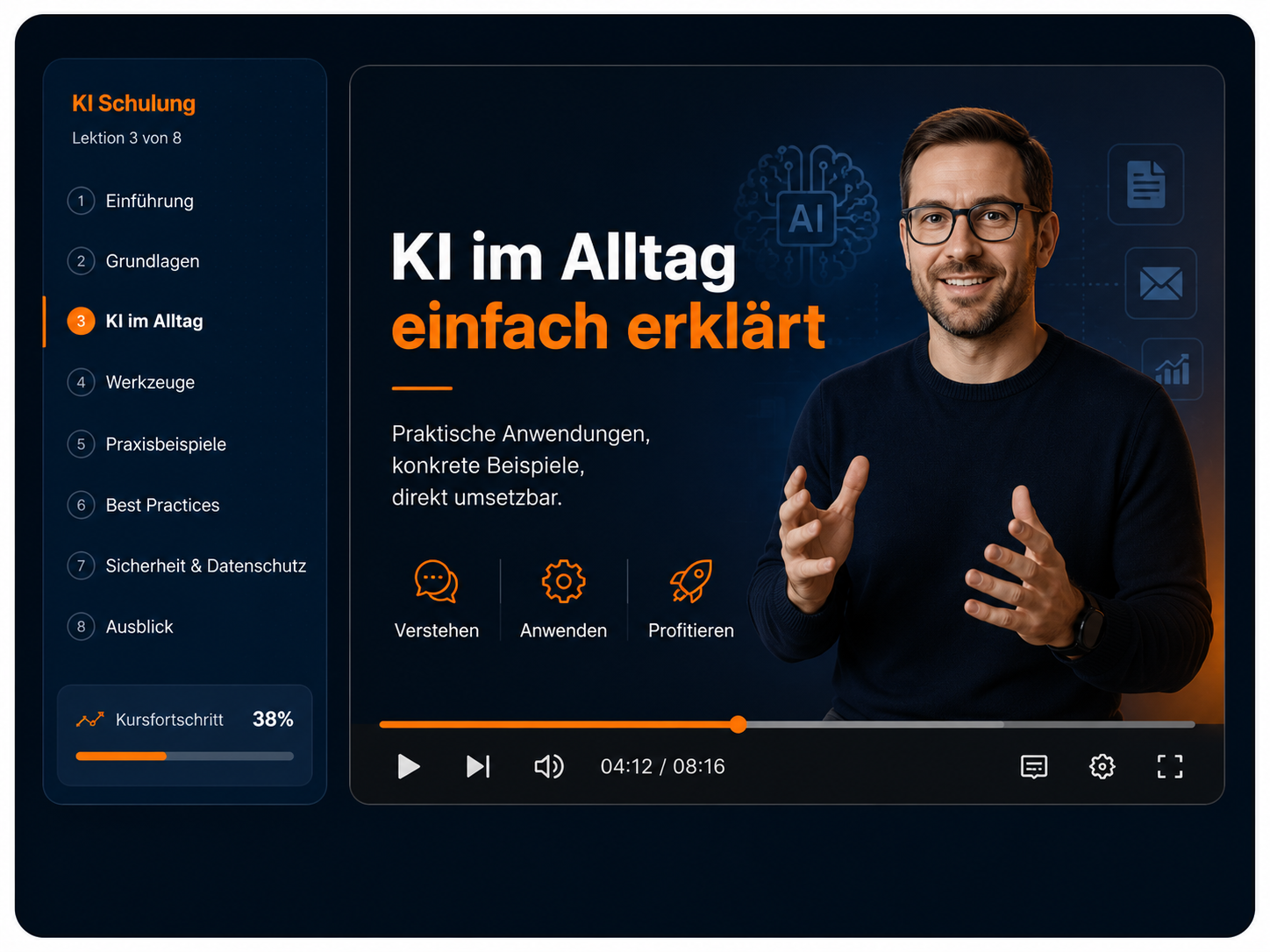 KI Schulung Lernseite
